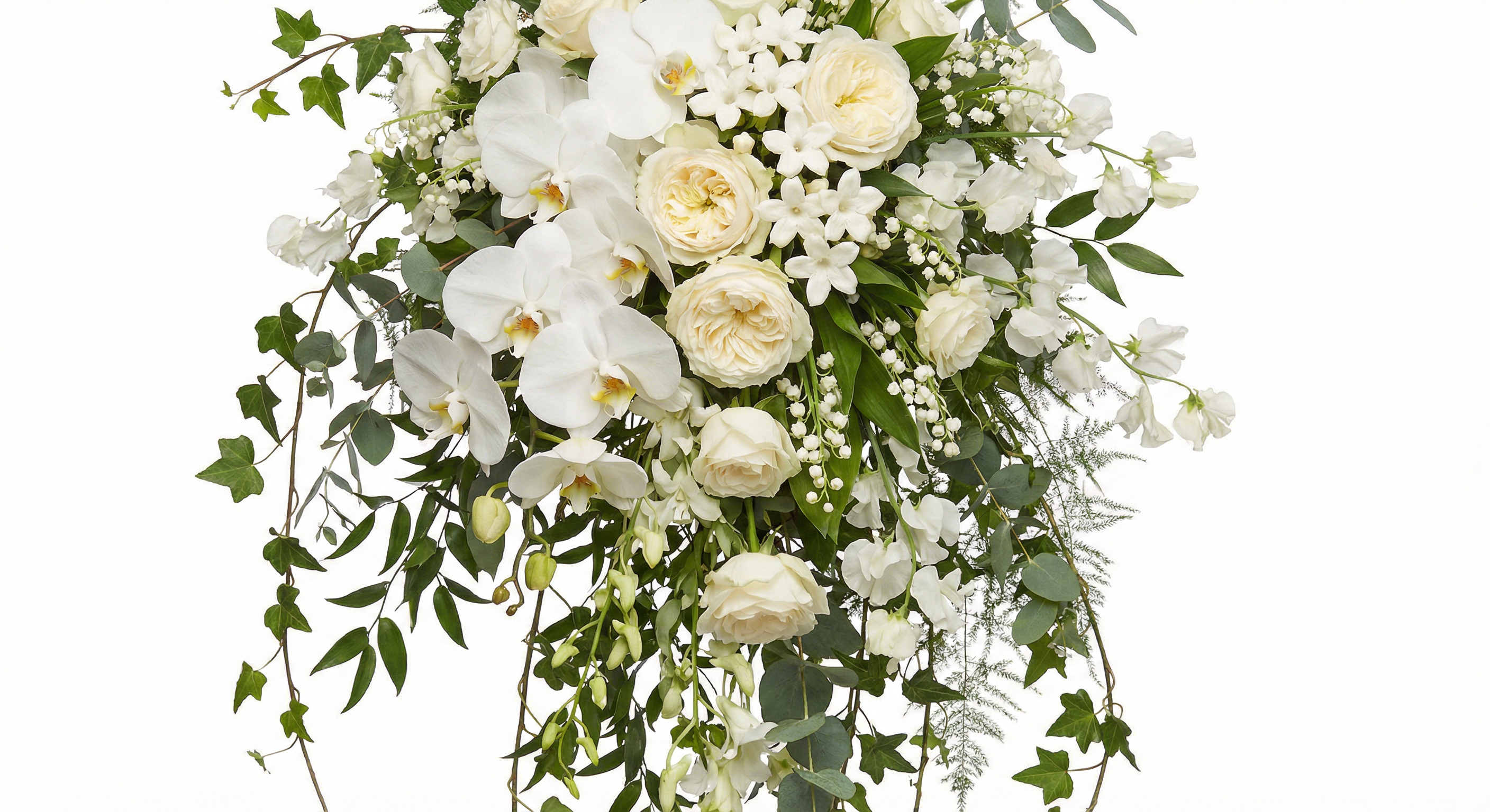 Cascade bridal bouquet